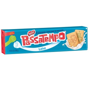 BISCOITO NESTLÉ PASSATEMPO DE LEITE 150G UNIDADE